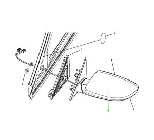 مراية جانبية يسار