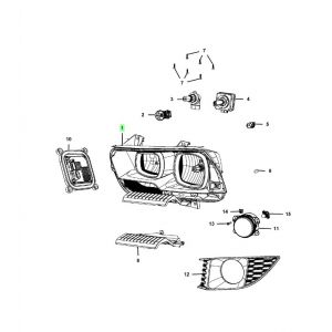 نور أمامي يسار