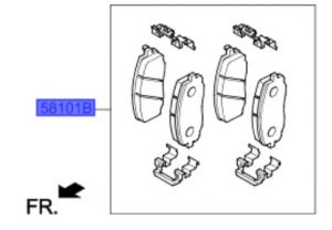 فحمات فرامل أمامية