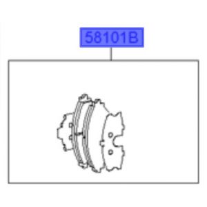 فحمات فرامل أمامية