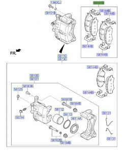 فحمات فرامل أمامية