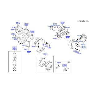 سلندر فرامل خلفي يسار