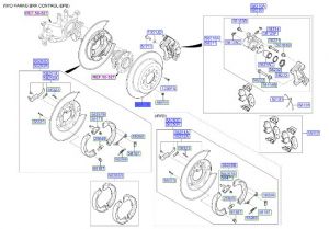 هوب فرامل خلفي