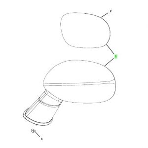 مرايه جانبية يمين