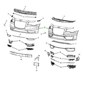 جلدة صدام أمامي