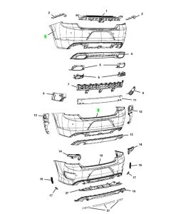 جلدة صدام خلفي علوية