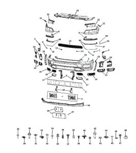 جلدة صدام أمامي