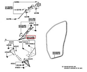 ديكور قائم امامي يمين