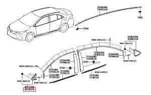 ديكور قائم امامي يسار