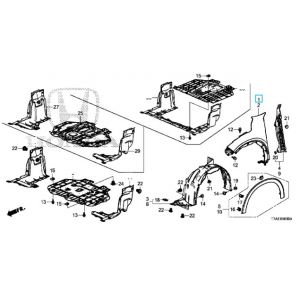 رفرف أمامي يمين