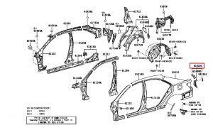 صاجة خلفية يسار