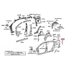 صاجة خلفية يسار