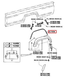 جلدة فيابر جانبية رقم 1