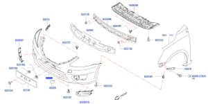 جلدة صدام أمامي