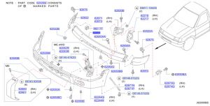 جلدة صدام أمامي