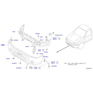 جلدة صدام أمامي