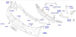 جلدة صدام أمامي