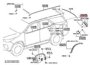 جلدة زجاج جانبي