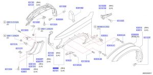 رفرف أمامي يمين