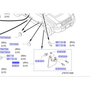 نسافة امامية