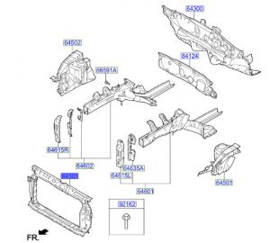 حامل الواجهة الأمامية