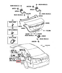 سلك قفل باب الشنطة