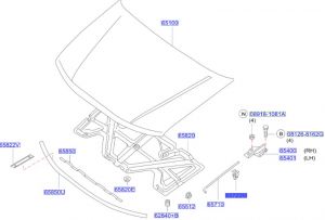 قطعة تثبيت عصاية الكبوت