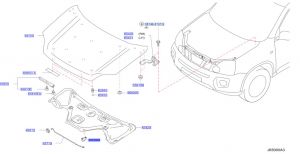 قطعة تثبيت عصاية الكبوت
