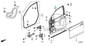 باب أمامي يسار