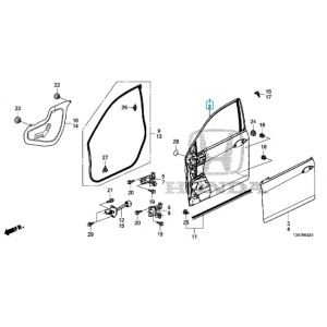باب أمامي يسار