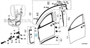 باب أمامي يسار