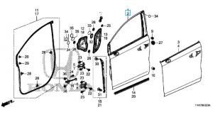 باب أمامي يسار