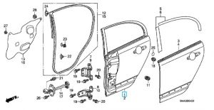 باب خلفي يمين