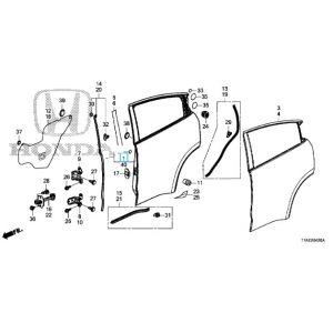 باب خلفي يمين