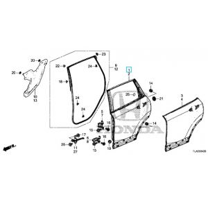 باب خلفي يمين