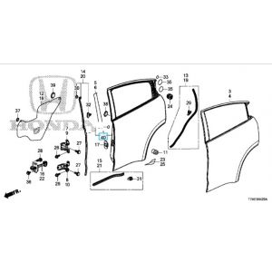 باب خلفي يسار