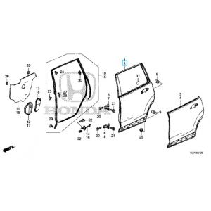 باب خلفي يسار