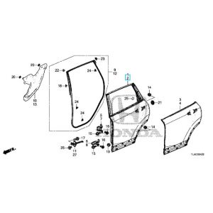 باب خلفي يسار