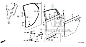 باب خلفي يسار