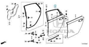 باب خلفي يسار