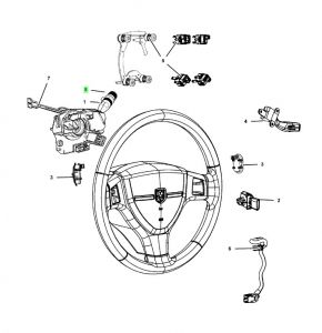سويتش تشغيل مساحات الزجاج