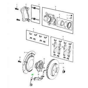 حساس مانع الانغلاق الأمامي