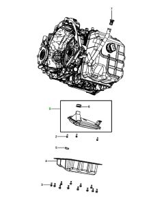 طقم فلتر زيت جيربوكس اوتوماتيك