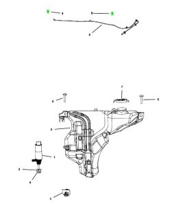 بخاخ ماء المساحات