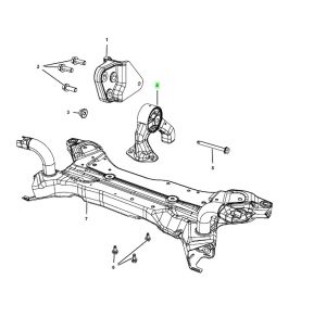 كرسي الماكينة الخلفي