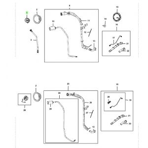 غطاء تانك البنزين