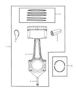 طقم سبائك عامود الكرنك المتحركة مقاس ستاندرد