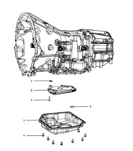 طقم فلتر زيت جيربوكس اوتوماتيك