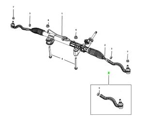 ذراع دركسون خارجي