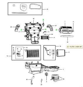 منظم باب دخول هواء المكييف